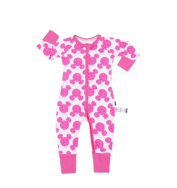Infant Jumpsuit Long Sleeves Floral Romper Baby Boy Girl Clothes Tiny Cottons New Born Toddler Onesie Overall Outfit Pajamas