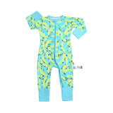 Infant Jumpsuit Long Sleeves Floral Romper Baby Boy Girl Clothes Tiny Cottons New Born Toddler Onesie Overall Outfit Pajamas