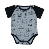 2018 Baby Boy Girl Clothes Party Siblings Daddy Auntie Letter Baby Bodysuit Short Sleeve Jumpsuit Baby Onesie 0-18 Tiny Cottons