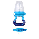 1Pcs Kid Nipple Feeding Safe Baby Supplies Baby Pacifier Fresh Food Milk Fruit Feeder Nipple Teat Pacifier Bottles For Baby Feed