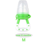 1Pcs Kid Nipple Feeding Safe Baby Supplies Baby Pacifier Fresh Food Milk Fruit Feeder Nipple Teat Pacifier Bottles For Baby Feed