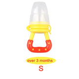 1Pcs Kid Nipple Feeding Safe Baby Supplies Baby Pacifier Fresh Food Milk Fruit Feeder Nipple Teat Pacifier Bottles For Baby Feed
