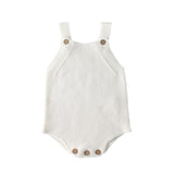 New Knitted Baby Romper for Girls Cotton Infant Jumpsuit Baby Boy Romper White Spring Autumn Baby Onesie Toddler Newborn Clothes