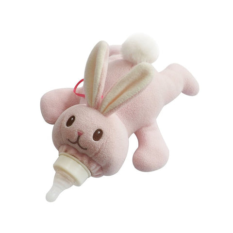 Baby Feeding Milk Bottle Insulation Cover Holder Feeder Thermal Bag Warmer Animal Plush Toy AN88