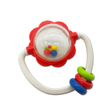 Baby Toys Plastic Hand Jingle Shaking Bell Lovely Hand Shake Bell Ring 12PCS Baby Rattles Toys Newborn 0-12 Months Teether Toys