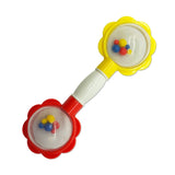Baby Toys Plastic Hand Jingle Shaking Bell Lovely Hand Shake Bell Ring 12PCS Baby Rattles Toys Newborn 0-12 Months Teether Toys