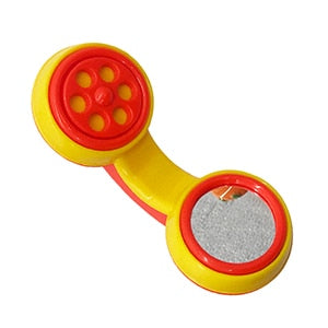 Baby Toys Plastic Hand Jingle Shaking Bell Lovely Hand Shake Bell Ring 12PCS Baby Rattles Toys Newborn 0-12 Months Teether Toys