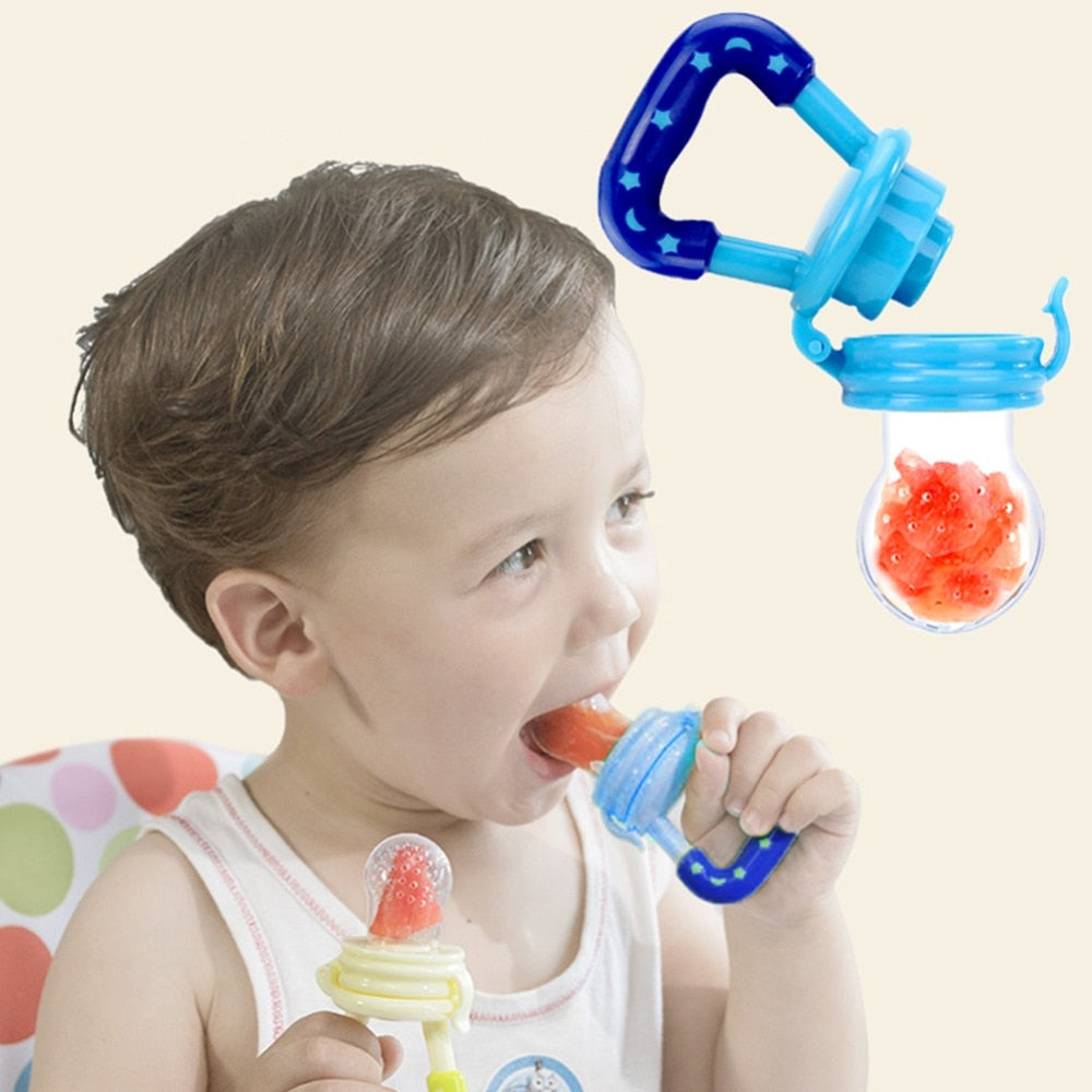 Fresh Fruit Food Kids Nipple Feeding Safe Milk Feeder Baby Pacifier Bottles Nipple Teat Fresh Fruit Nibbler