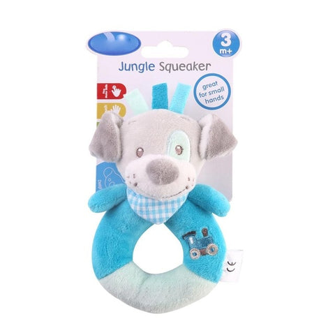 baby plush toy ring bell baby plush rattle whistle cute cartoon dog / Hedgehog/ rhinoceros / donkey/ Cattle baby toy
