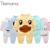 Newborn Baby Boy Clothes Cotton Long Sleeve Rompers Baby Winter Clothes Onesie Outfits ZJS00016