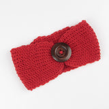 Newborn Turban Ear Winter Warm Headband Crochet Knitted Hairband Headwrap Hair Band Accessories for Baby Girl Infant Toddler