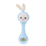 Lovely Baby Toys Hand Bells Baby Cute Music Rabbit Bell 0-12M Toddlers Cute Hand Rattles Ring Bell Early Educational Toys