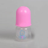 60ml Newborn Baby Infant Nursing Milk Fruit Juice Water Feeding Standard Mouth 2 colors Silicone Nipple Pacifier Drink Bottle