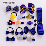BalleenShiny 18Pcs/set Headwear Set Baby Girls Hairpins Children Headband Bowknot Hot Sale Crown Princess New Hair Accessories