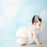 2018 korean Baby girls headband newborn fabric flowers for headbands DIY jewelry photographed photos Children hair accessories