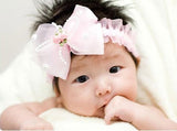 2018 korean Baby girls headband newborn fabric flowers for headbands DIY jewelry photographed photos Children hair accessories
