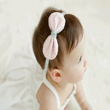 2018 korean Baby girls headband newborn fabric flowers for headbands DIY jewelry photographed photos Children hair accessories