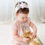 2018 korean Baby girls headband newborn fabric flowers for headbands DIY jewelry photographed photos Children hair accessories