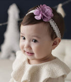 2018 korean Baby girls headband newborn fabric flowers for headbands DIY jewelry photographed photos Children hair accessories