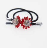 2018 korean Baby girls headband newborn fabric flowers for headbands DIY jewelry photographed photos Children hair accessories