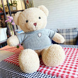 Sunnytad Teddy Bear Stuffed Toys Stuffed Animal Bear Plush Kawaii Plush Toys Soft Bedtime Sleep Doll Newborn Baby Kids toy