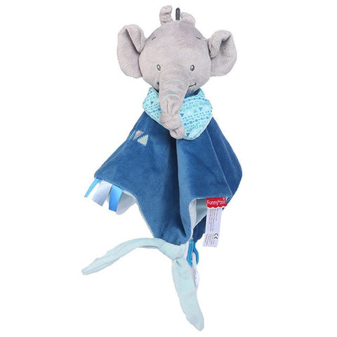 Newborn Soft Baby Teddy Bear Puppet Toy Gift Snuggle Baby Comforter Blanket pirates of the caribbean sensory toys A1
