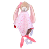 Newborn Soft Baby Teddy Bear Puppet Toy Gift Snuggle Baby Comforter Blanket pirates of the caribbean sensory toys A1