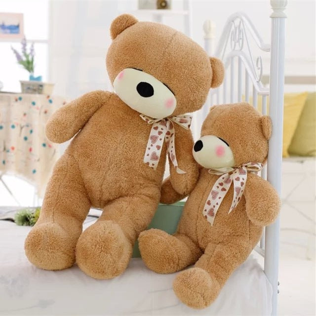 Kawaii Stuffed Plush Animals Teddy Bear 40cm Newborn Baby Pillow Polar Plush Baby Soft Toy Kids Toys For Children Birthday Gift